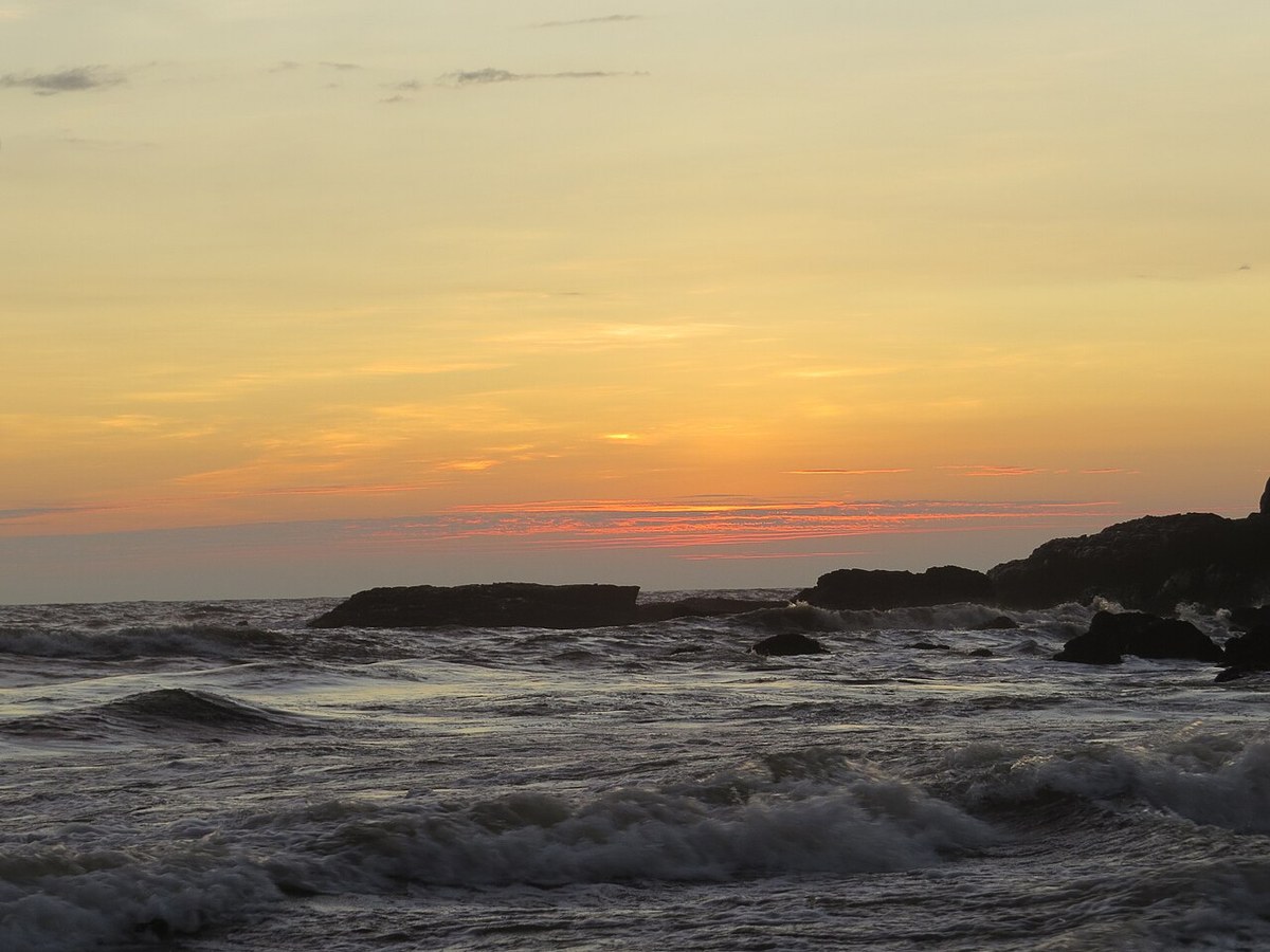 Sunset at Calangute Beach, North Goa