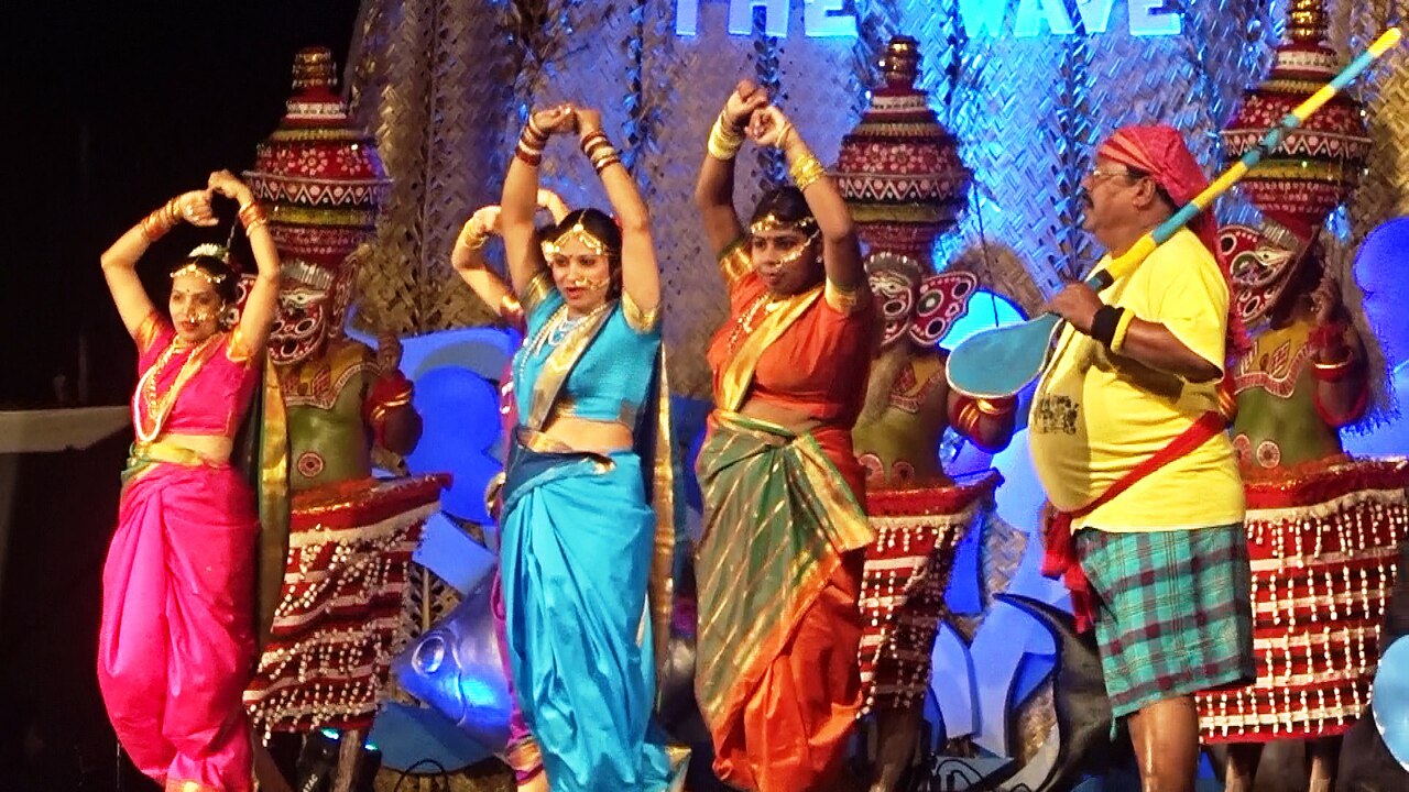 Dekhni dance at Vagator, Goa