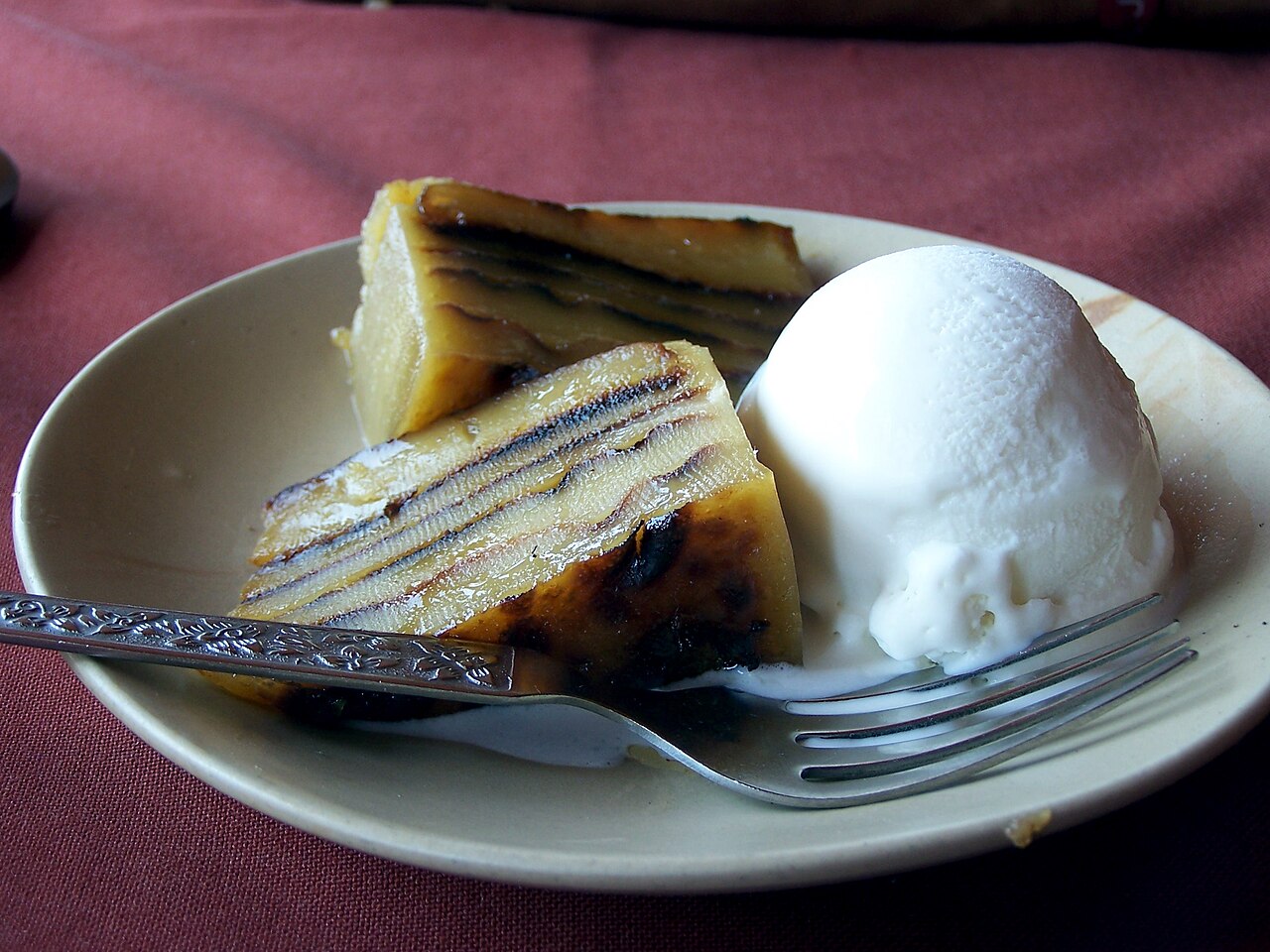 Goan bebinca layered dessert