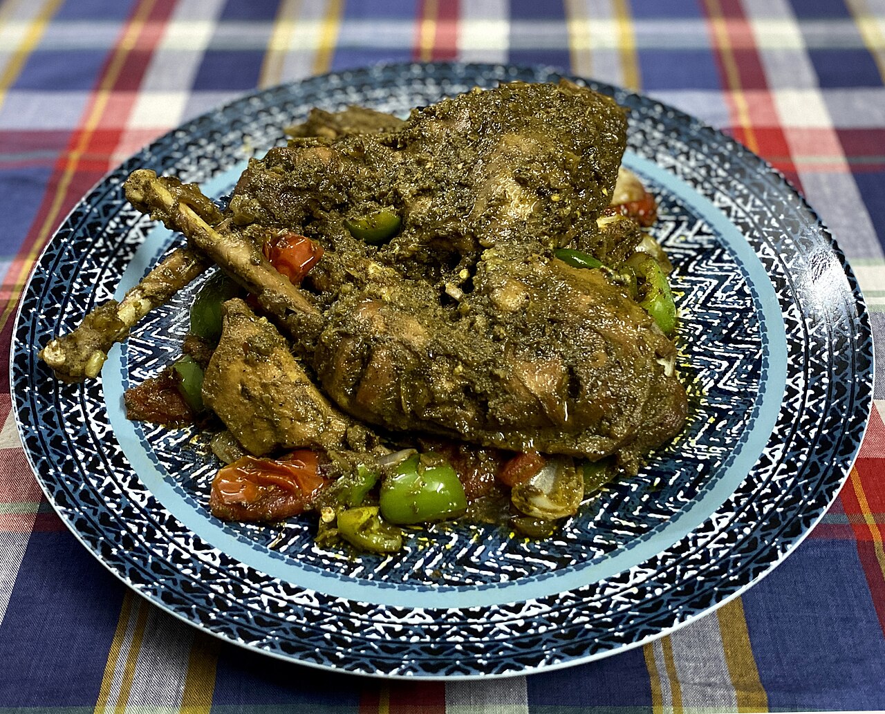 Cafreal-style guinea fowl