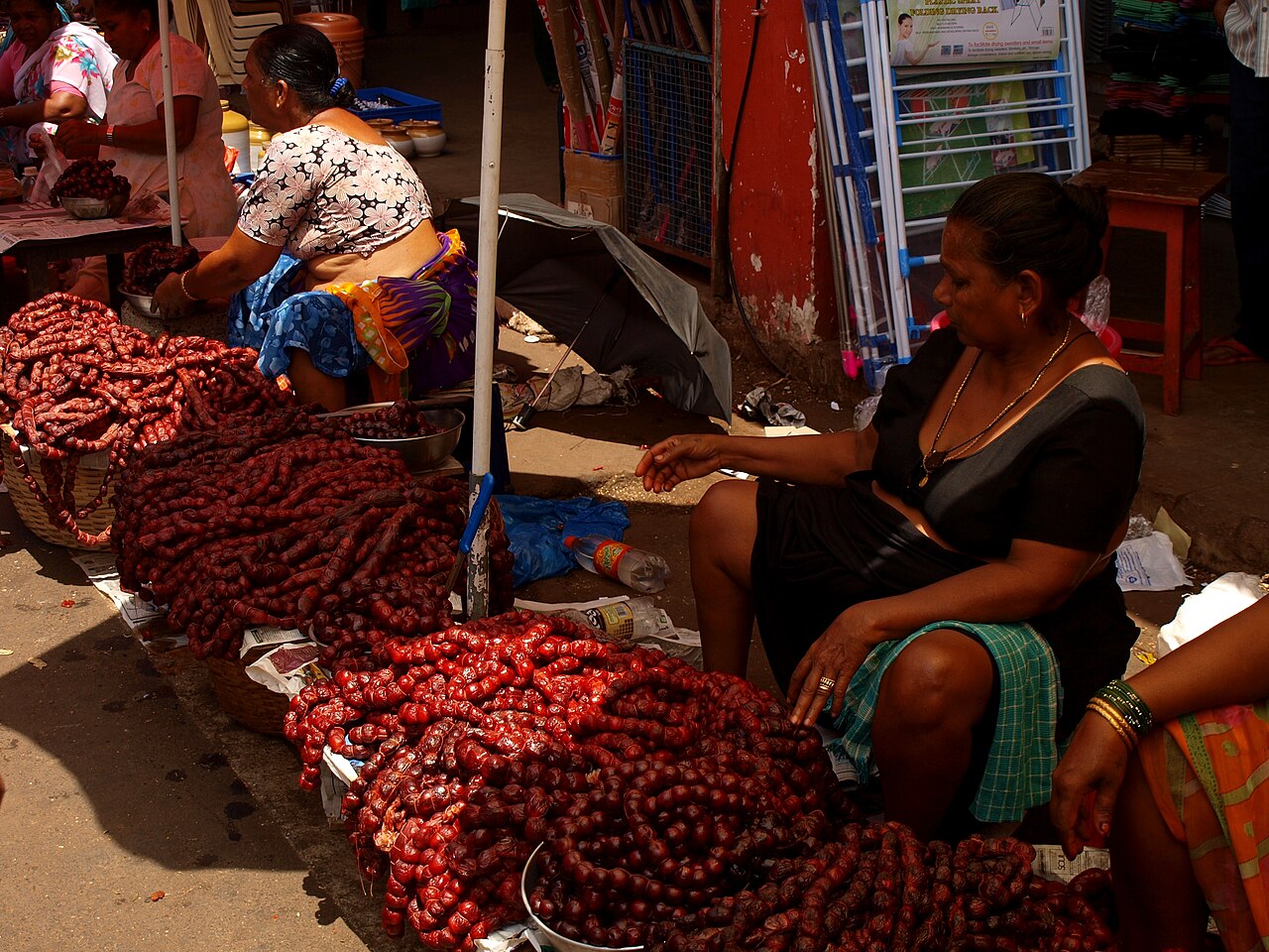 Goan choris sausages