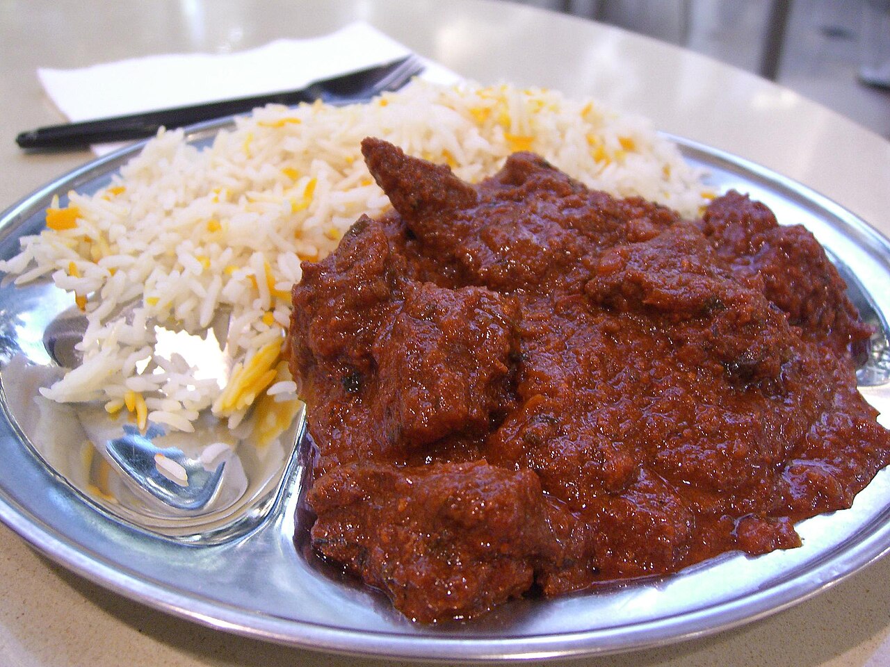 Goan pork vindaloo