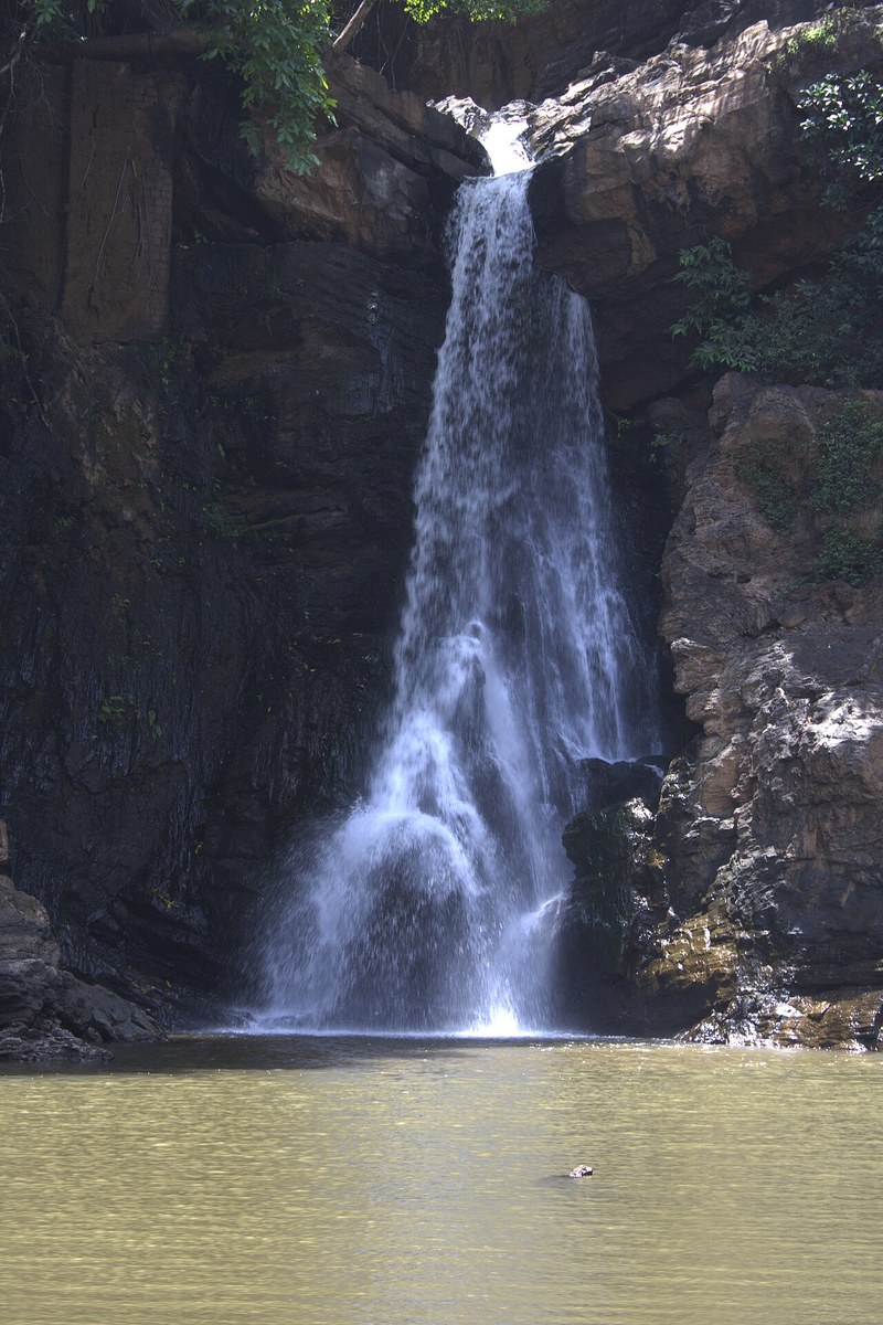 Arvalem Falls, also known as Harvalem Falls, in Bicholim taluka, North Goa